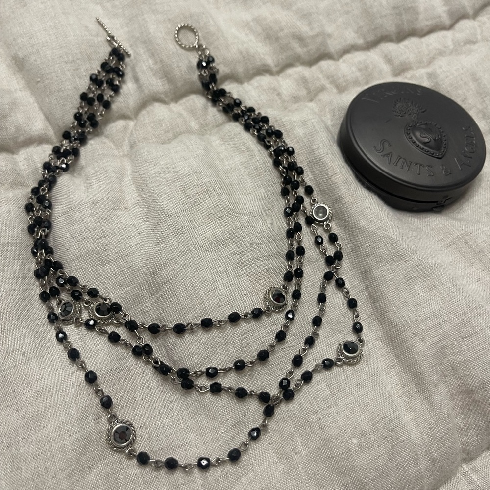 Virgin, Saints, and Angels rosary beads